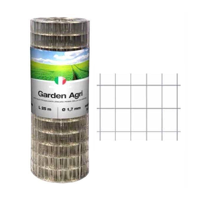 Betafence Rete Garden Agri Zincata 76X50Mm-1,70H 100Cm 25Mt-image