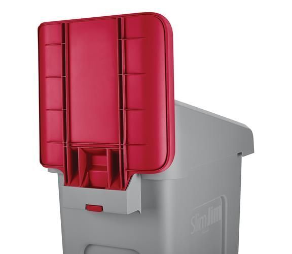Rubbermaid 2007905 Accessorio Per Cestino Immondizia Rosso Coperchio