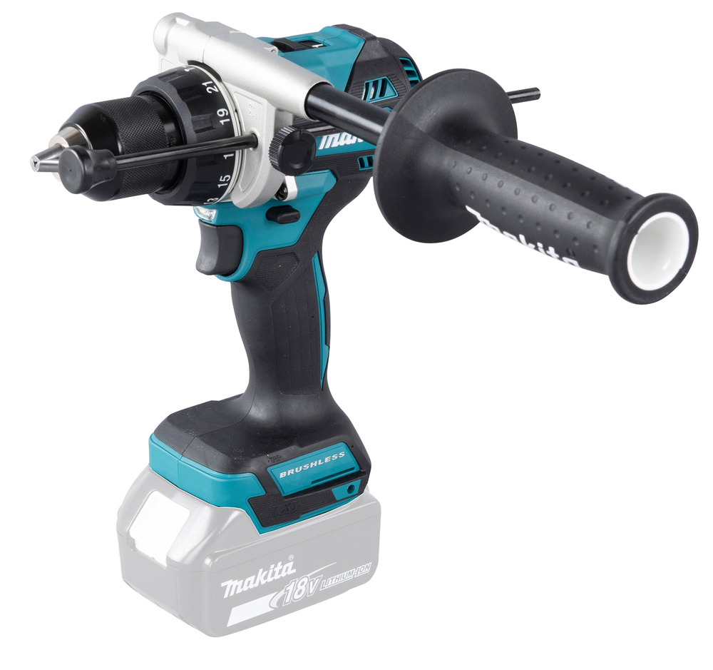 Image of Trapano a batteria Makita 18v brushless 130nm solo macchina DHP486Z