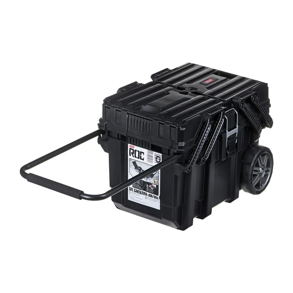 Image of Cassetta porta attrezzi KETER CANTILEVER Job Box (17203037/238270) su ruote nera