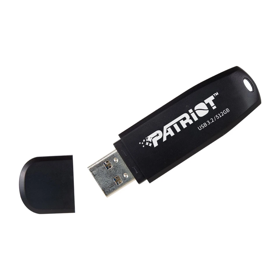 Pendrive Patriot Xporter Core 512GB USB 3.2 Gen 1 80MB/s (PSF512GXRB3U) Nero