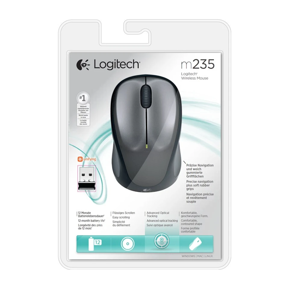Logitech Mouse Wireless M235