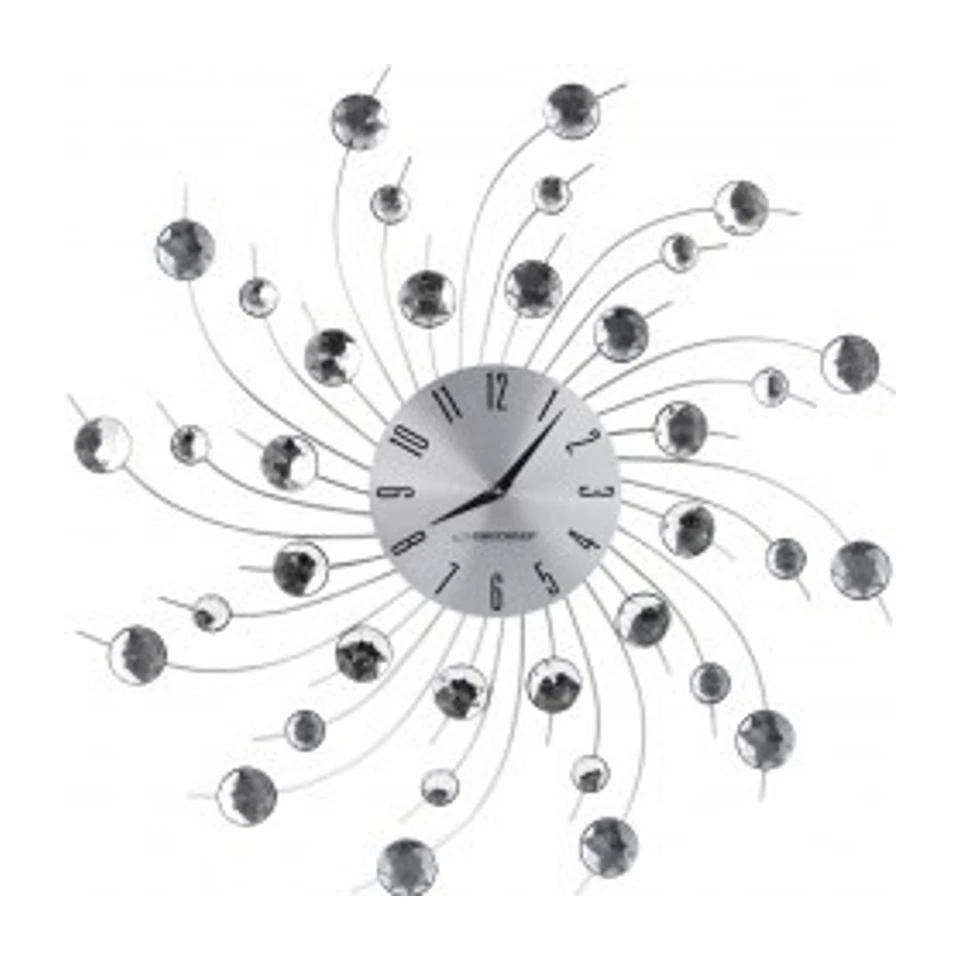 Orologio da parete meccanico Esperanza EHC004 Orologio da parete Altro Nero, Acciaio inossidabile