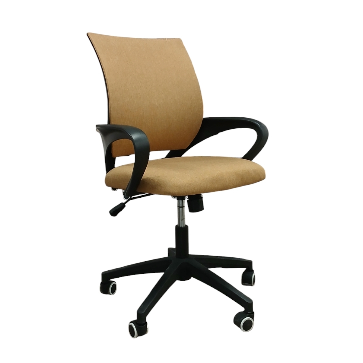 POLTRONA SWAN 57X53XH94CM OCRA IN TESSUTO