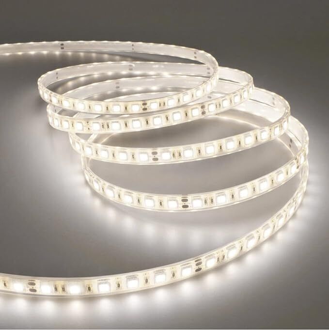 Canalina Alluminio Per Led Profilo Diffusore Cover opaca NO PUNTINI LUCE 2metri - Foto 25 di 33