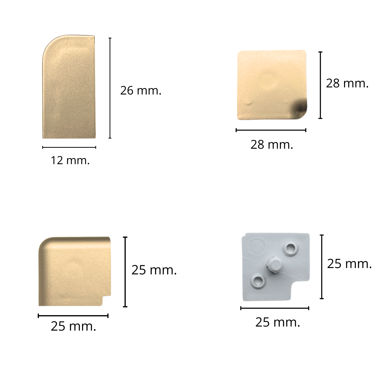 Alzatina Top Cucina Spalletta per Top 2M Accessori Snodo Inclusi Made in Italy - Foto 8 di 9