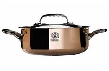 De Buyer Prima Matera Pentola Rame-Inox Bassa 24Cm Per Induzione-image