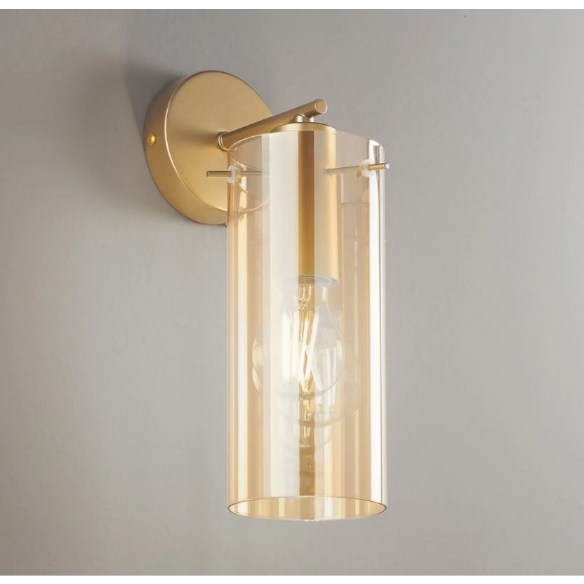 APPLIQUE MAGIC 1XE27 15,5XH30CM ORO/AMBRA.