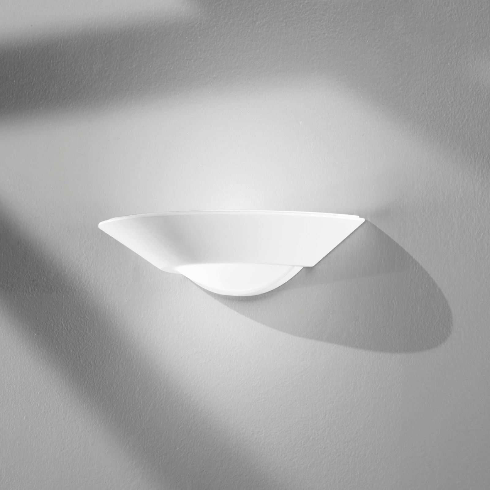 APPLIQUE SOLEIL 1XE14 42,5X21,3XH10,3CM IN GESSO.