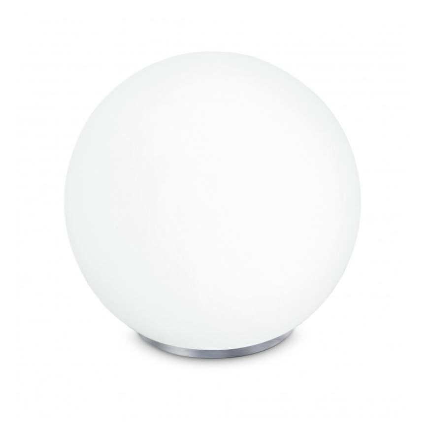 LAMPADA DA TAVOLO CITY 1XE27 D.35XH36CM BIANCA.