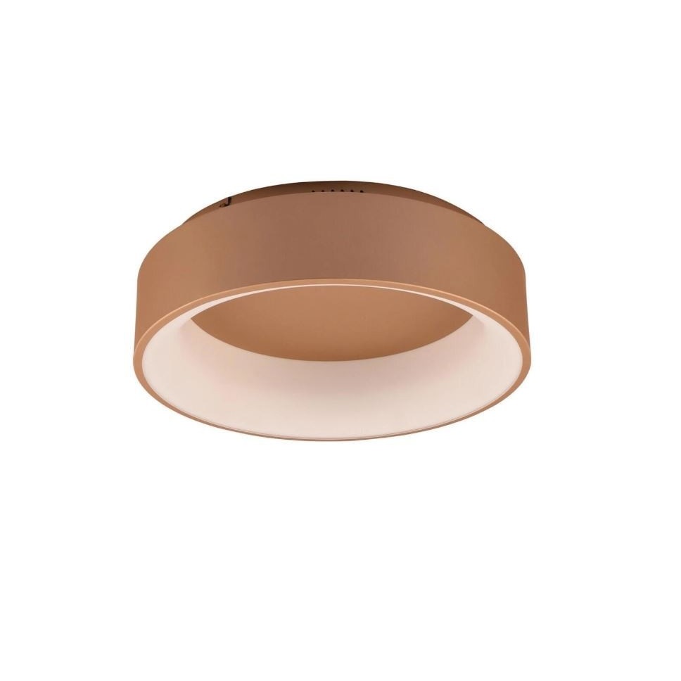 PLAFONIERA LED NOAH 40W 3-4-6500K D.45X13CM ORO.