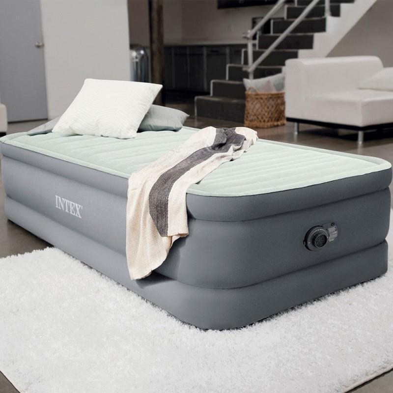Intex 64902ND Materasso Dura-Beam PremAire Singolo Autogonfiante 99x191x46 cm Singolo Versione 2023-image