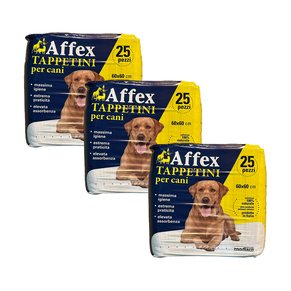 Image of Affex Tappetini assorbenti cane 60x60 confezione da 150pz