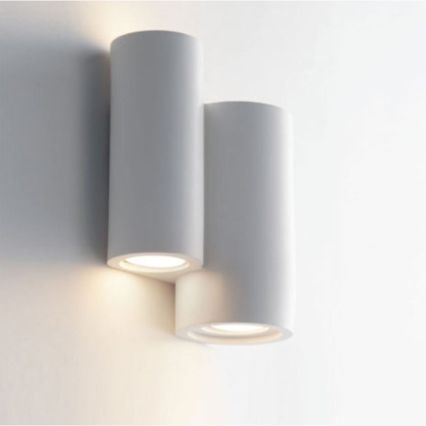 APPLIQUE BANJIE 4XGU10 16X16XH21CM IN GESSO.