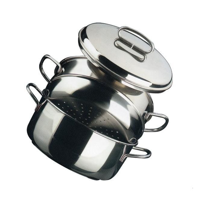 Metalsomma Vaporiera Inox Cm 22 Vapor In-image