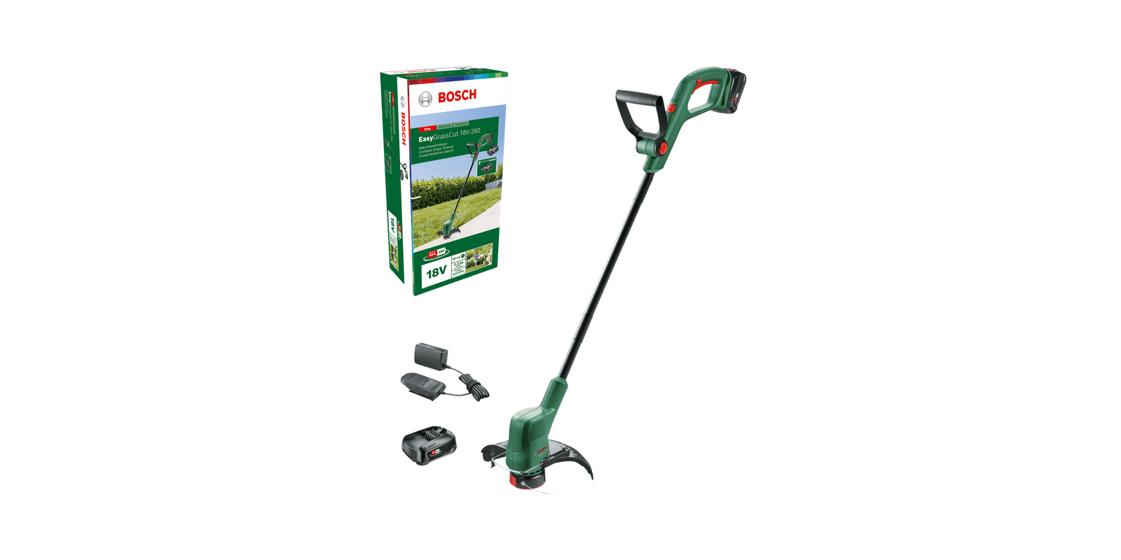 Image of TAGLIABORDI BOSCH HOBBY EASYGRASSCUT 18V-260 - 06008C1C05