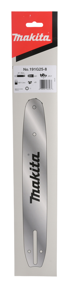 Barra Makita per motoseghe 40cm 16" 1,3mm 56 denti 3/8" x UC4051A