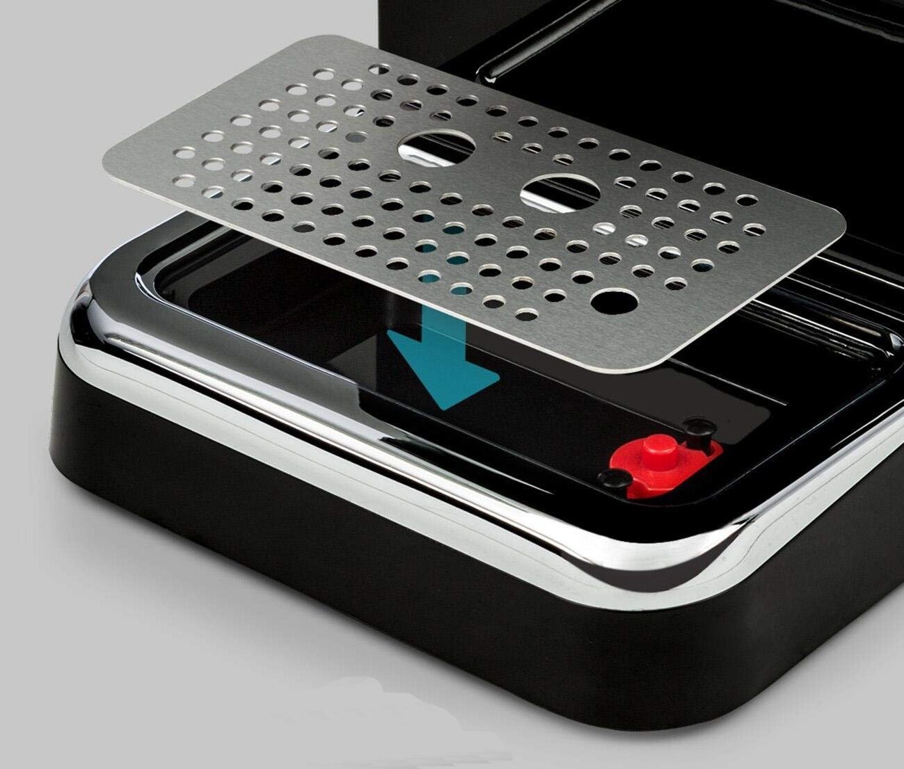 Macchina per caffè espresso e Cappuccino Retrò con 3 FILTRI polvere e cialda ESE