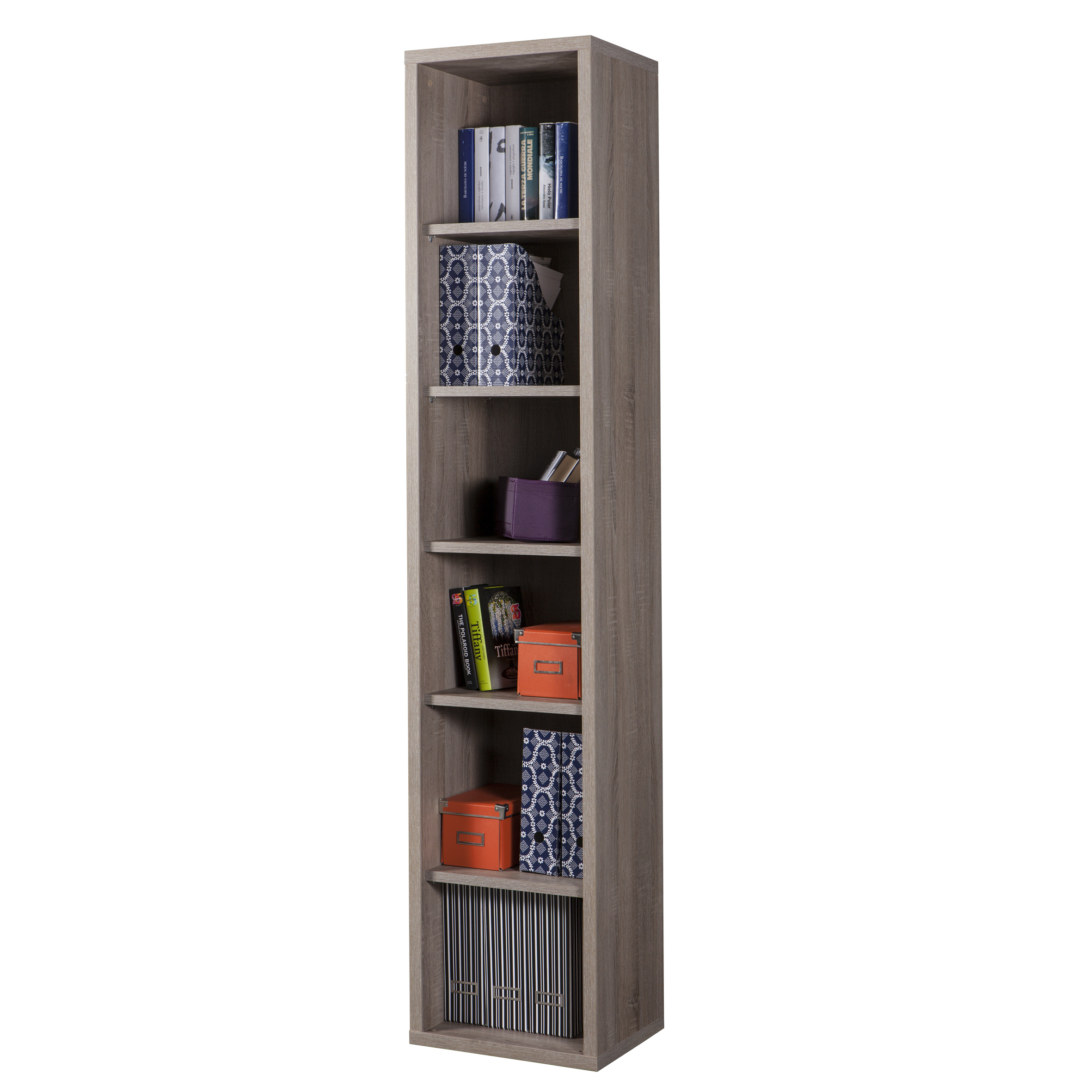 LIBRERIA DISEGNO 44X36XH217CM 6 VANI ROVERE TARTUF