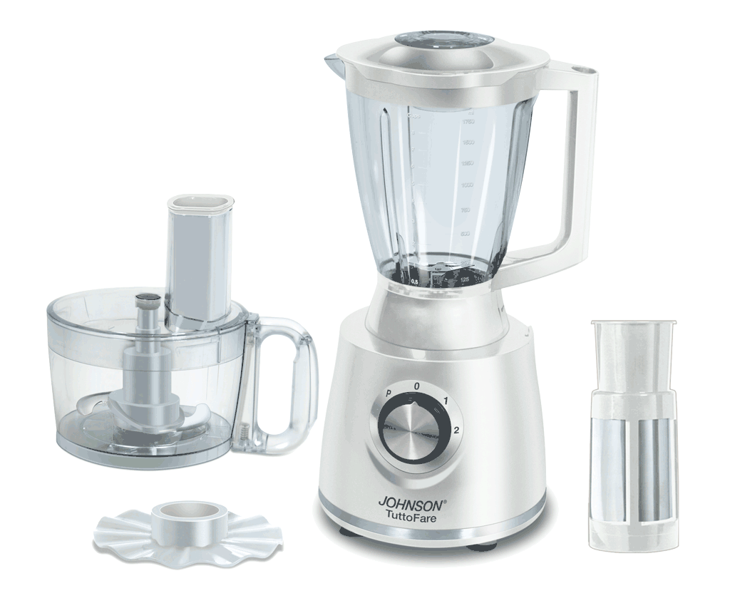 Johnson Frullatore e Robot da cucina multifunzione tritatutto centrifuga 600W