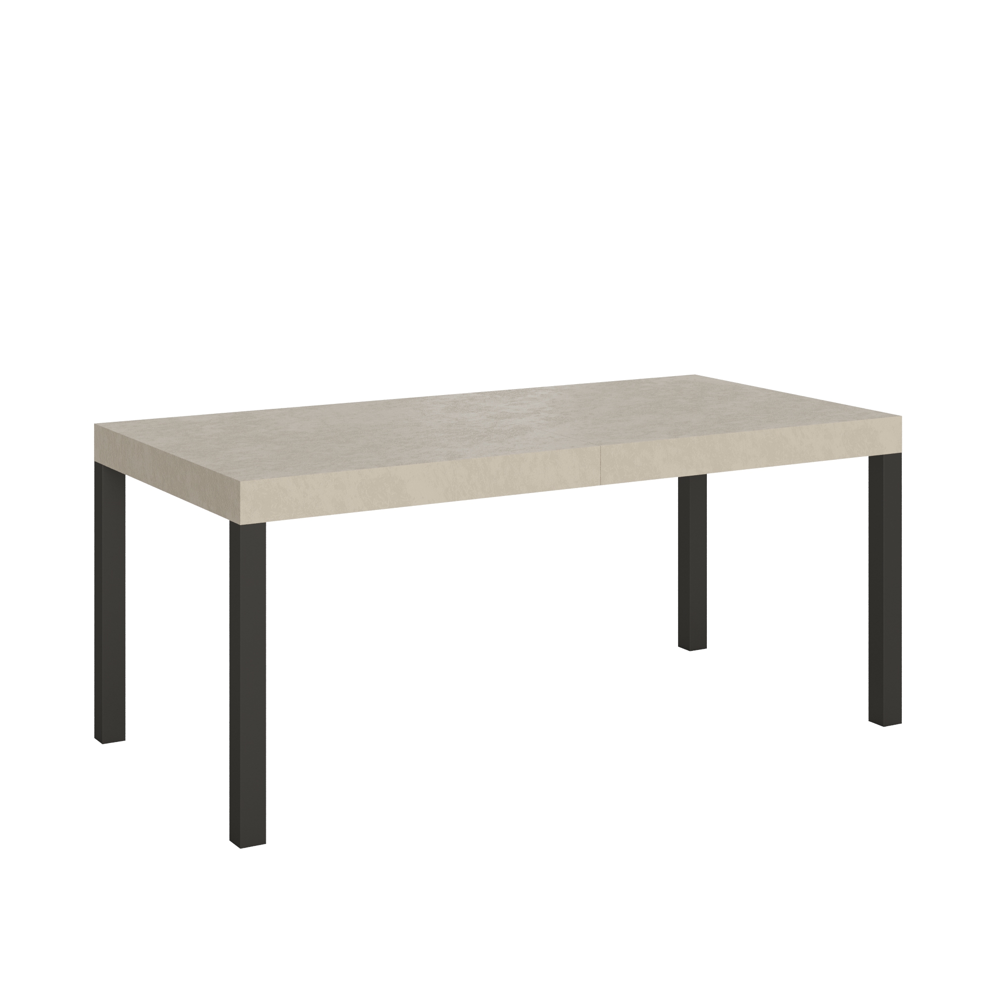 Tavolo allungabile 90x200/460 cm Every cashmere gambe antracite