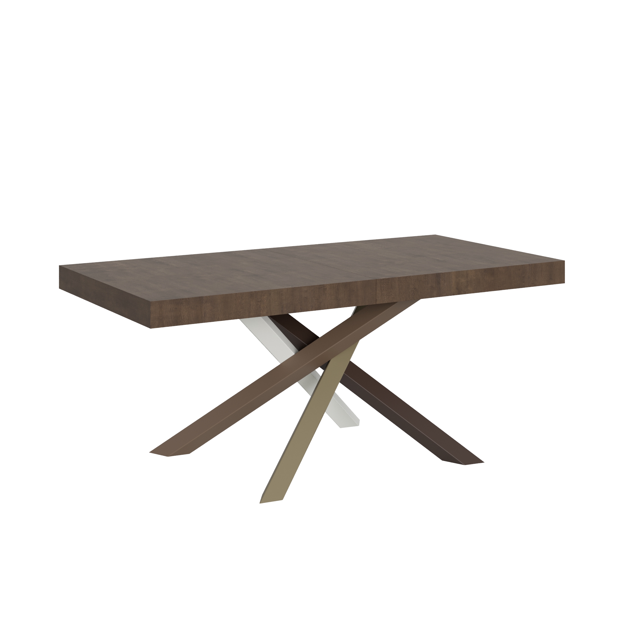 Tavolo allungabile 90x200/460 cm Volta noce telaio 4/C