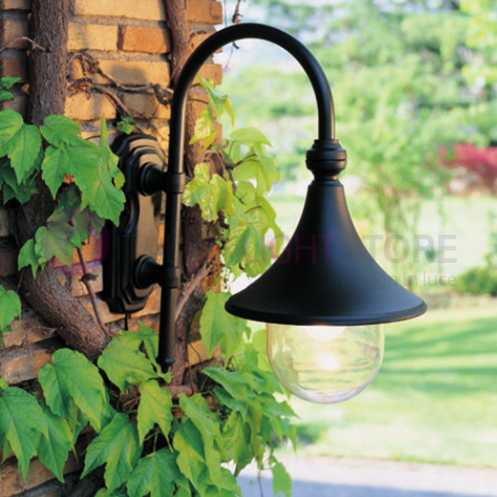 LAMPARA Lanterna a Parete per Esterni Design Tradizionale