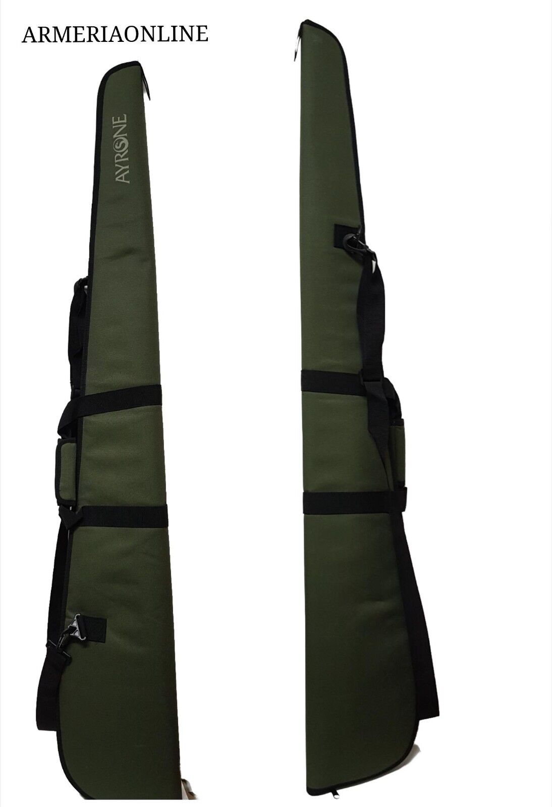 Fodero Per Fucile In Cotone Mimetico - Custodia Verde Per Caccia E Trasporto