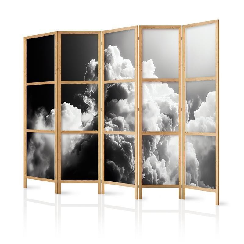Image of Paravento giapponese - Clouds Like from Dreams: Let the Sun Illuminate Your Day – A Visual Feast Larghezza x Altezza Decor: 225x172