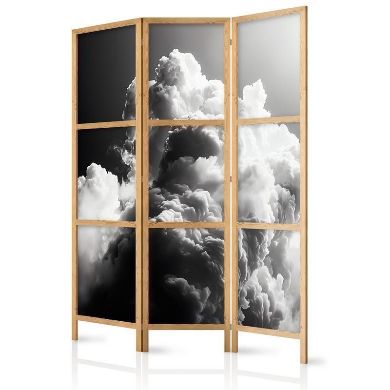 Image of Paravento giapponese - Clouds Like from Dreams: Let the Sun Illuminate Your Day – A Visual Feast Larghezza x Altezza Decor: 135x172