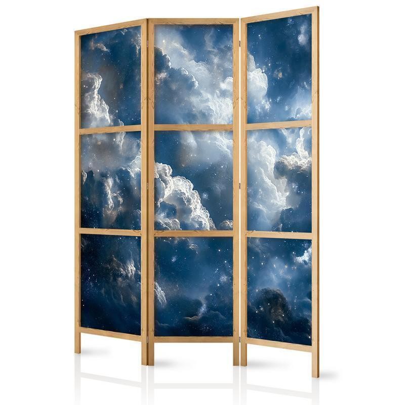 Image of Paravento giapponese - Astronomical Wonders: Clouds and Stars in Harmonious Combination Larghezza x Altezza Decor: 135x172