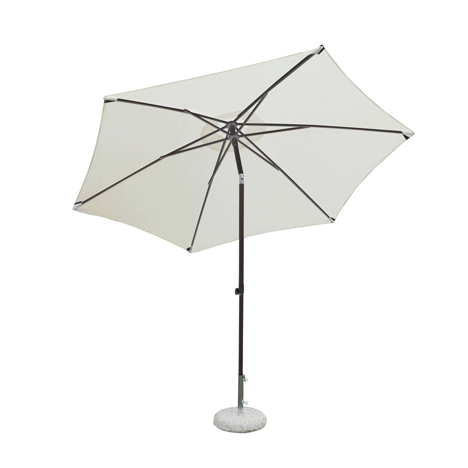 Ombrellone da Giardino palo centrale in alluminio - MUTE Colore: Beige, Dimensioni: 3 M