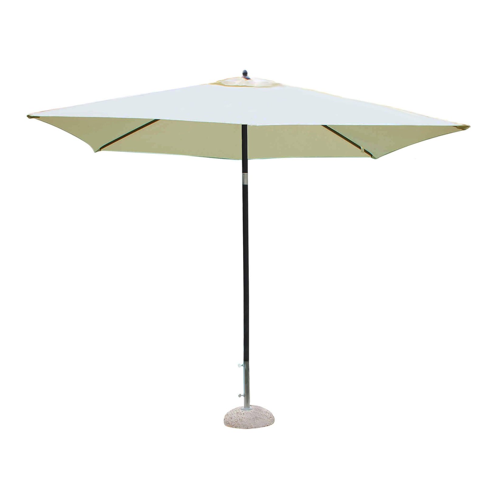 Ombrellone da Giardino palo centrale in alluminio - MUTE Colore: Beige, Dimensioni: 2x2
