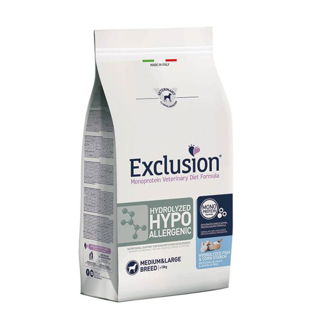 Image of Exclusion dog Hydrolyzed Hypoalergenic 12kg