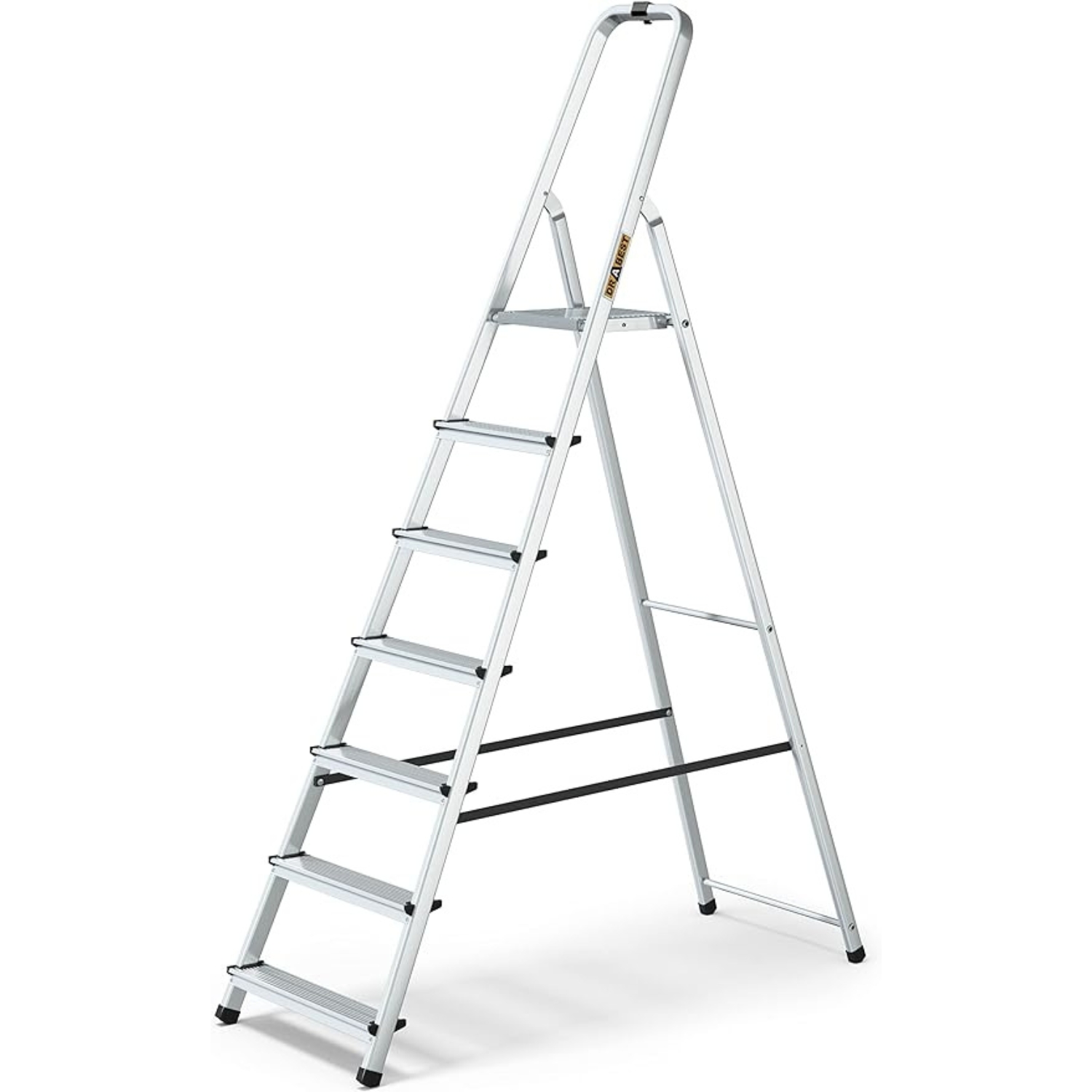 Image of Drabest Scala Domestica In Alluminio A 7 Gradini Portata 125kg