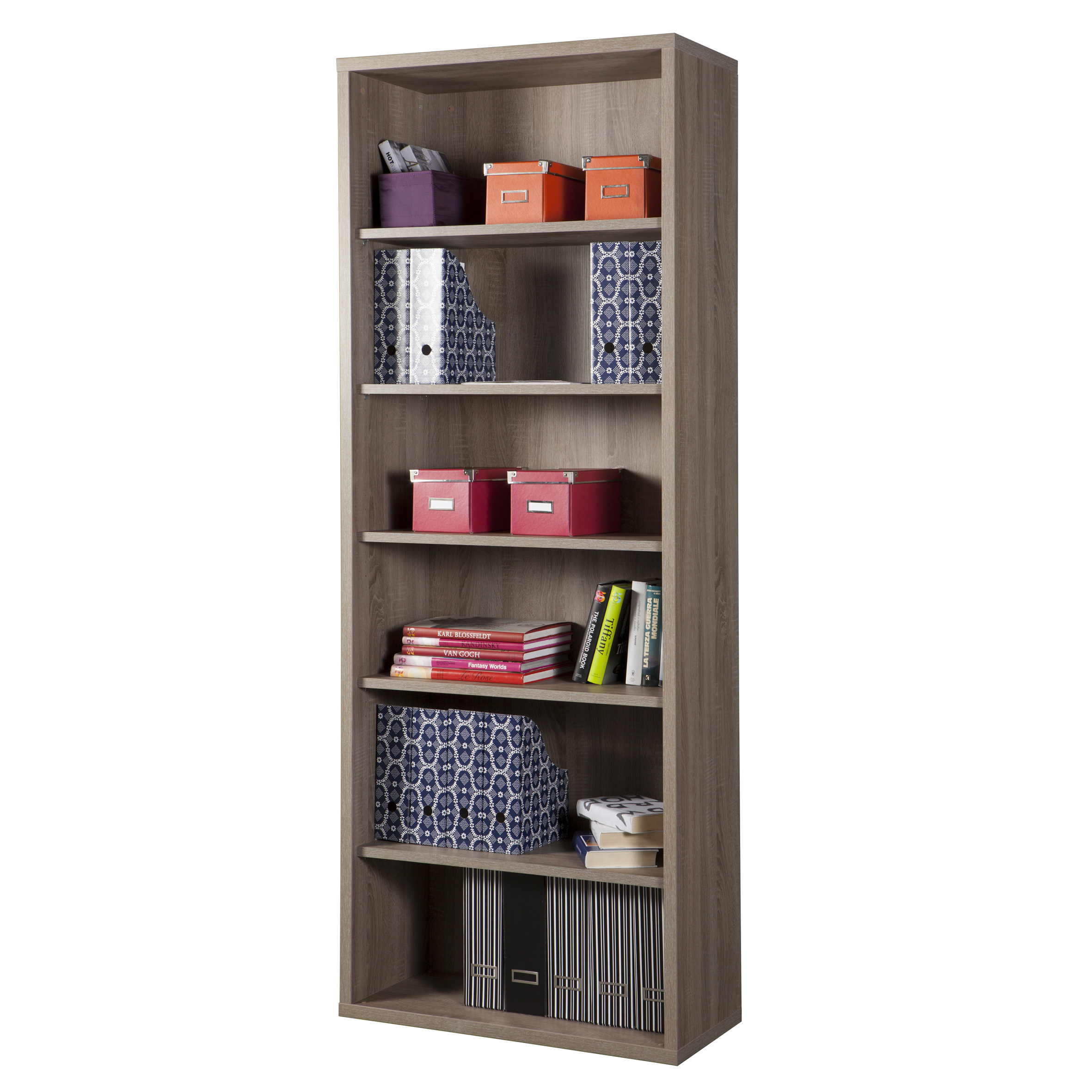 LIBRERIA DISEGNO 82X36XH217CM 6 VANI ROVERE TARTUF