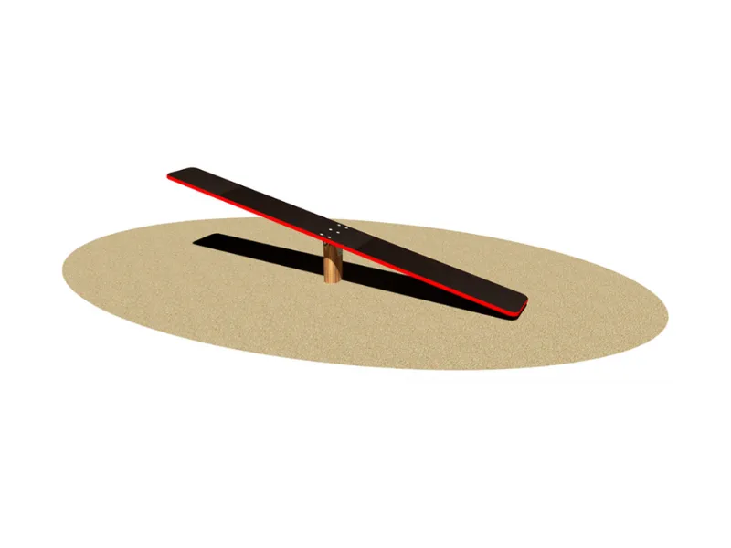 Ponte oscillante 3260 legno pino multistrato antiscivolo 250x30x33h Giochipark