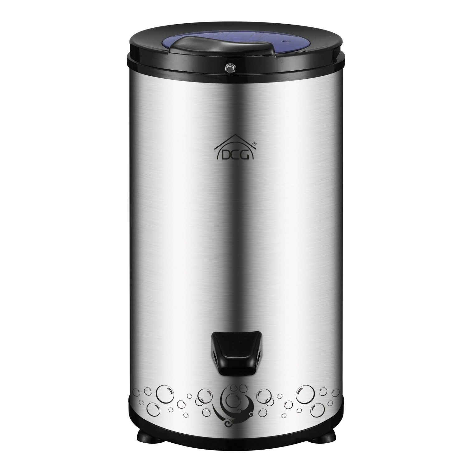 Image of DCG SD8469 Asciugatrice Centrifuga Inox, Asciugabiancheria asciugatrice Portatile Salvaspazio, Asciugapanni Silenziosa