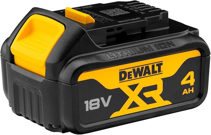 Batteria DeWalt al litio per utensili 18V - 4,0 AH DCB182-XJ