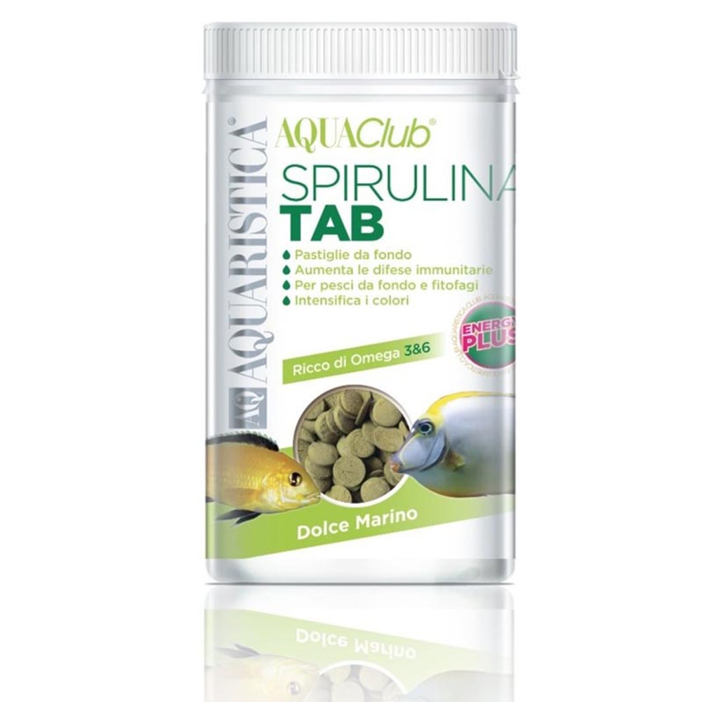 Aquaristica SpirulinaTab Pastiglie vegetali affondanti per pesci da fondo: 1300 ml img