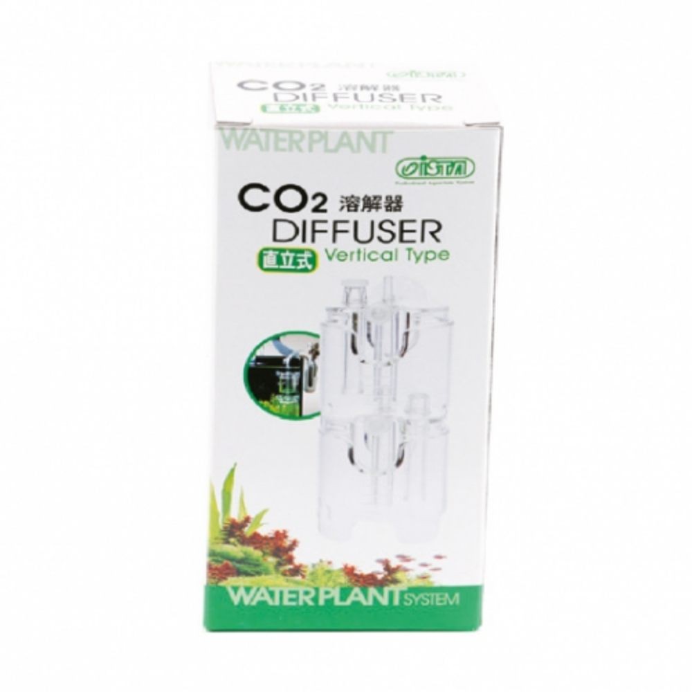 Ista CO2 Diffuser Vertical Type diffusore CO2 acrilico verticale con ventosa