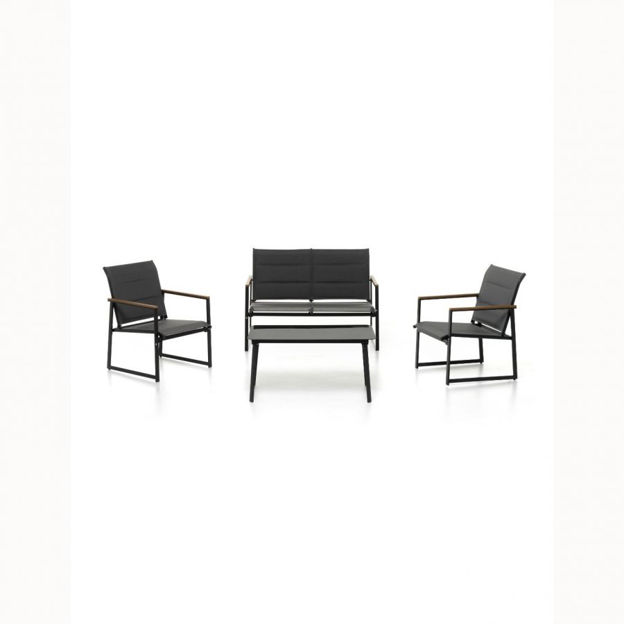 SALOTTINO PORTLAND LOUNGE 4 POSTI ANTRACITE