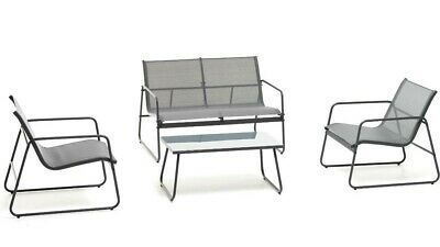 SALOTTINO JASK LOUNGE 4 POSTI GRIGIO