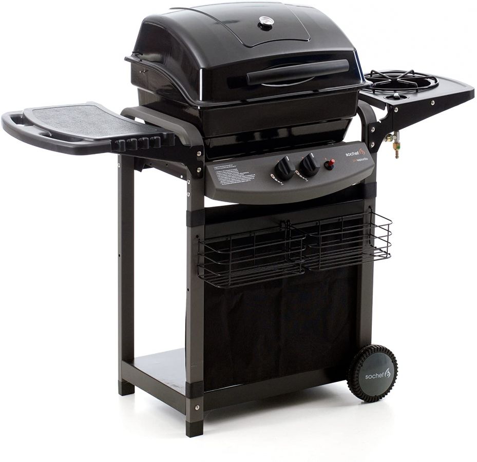 BARBECUE A GAS PIUSAPORILLO COTTURA PIETRA LAVICA