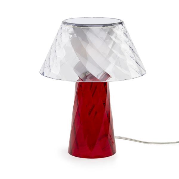 LAMPADA DA TAVOLO ROSSA 1XG9 TATA EMPORIUM