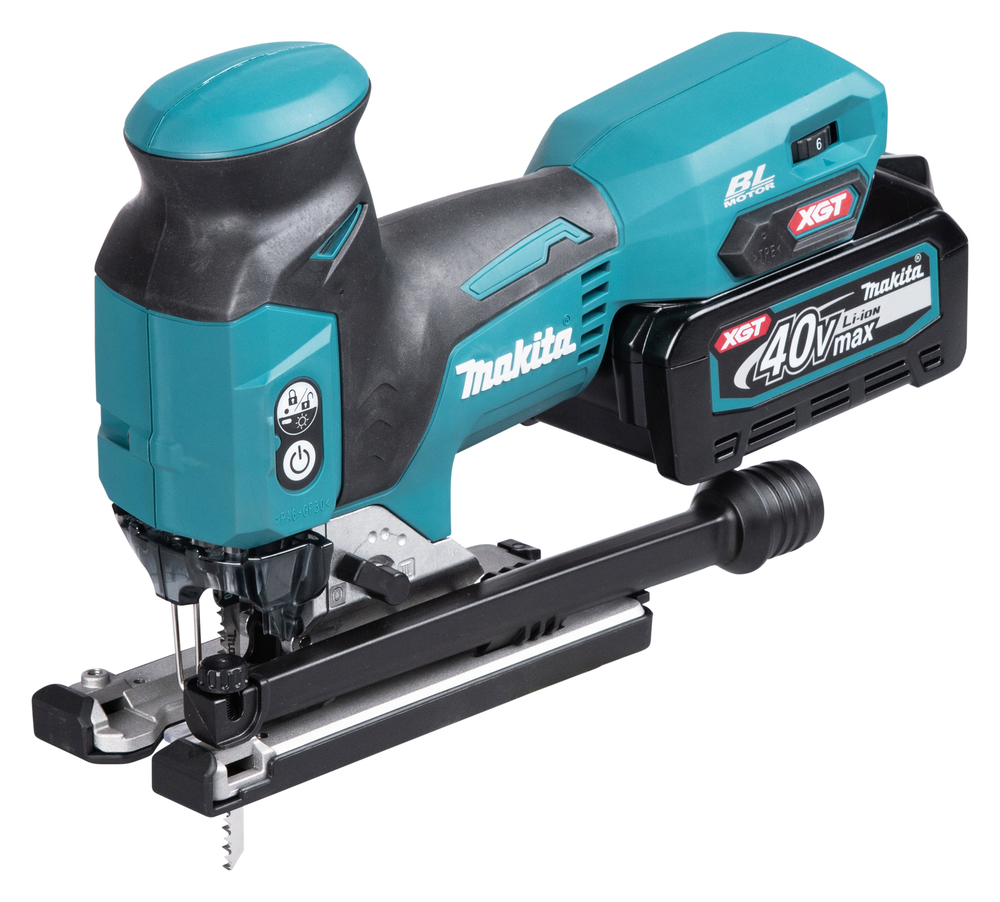 Seghetto alternativo Makita 40V 2 batterie 4,0 Ah 135mm capacità JV001GM201