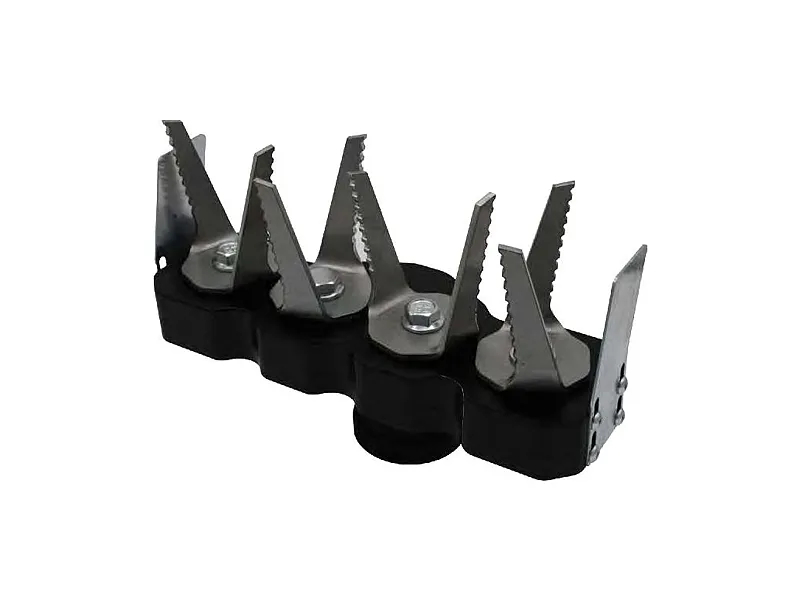 Fresa universale per decespugliatore Jolly Italia ER4 con 4 lame in acciaio