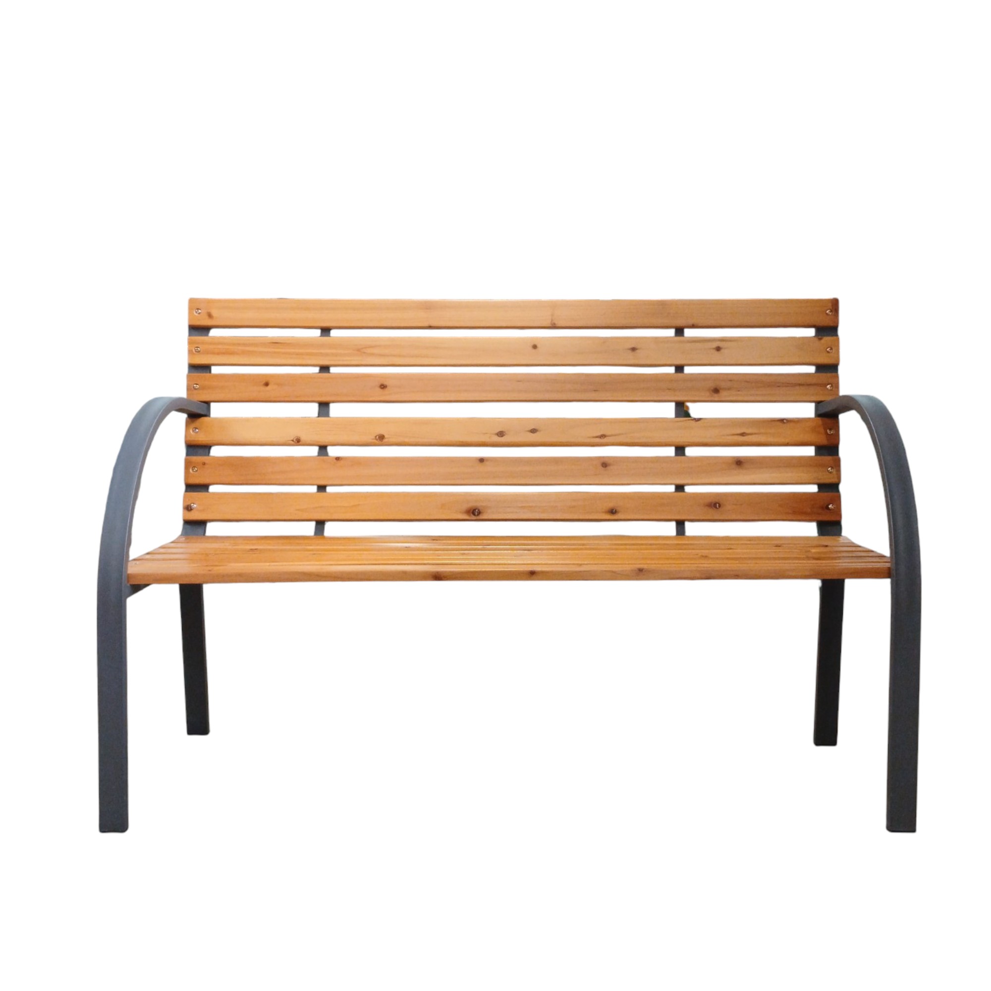 PANCHINA NEW YORK 120X62XH82CM LEGNO E METALLO