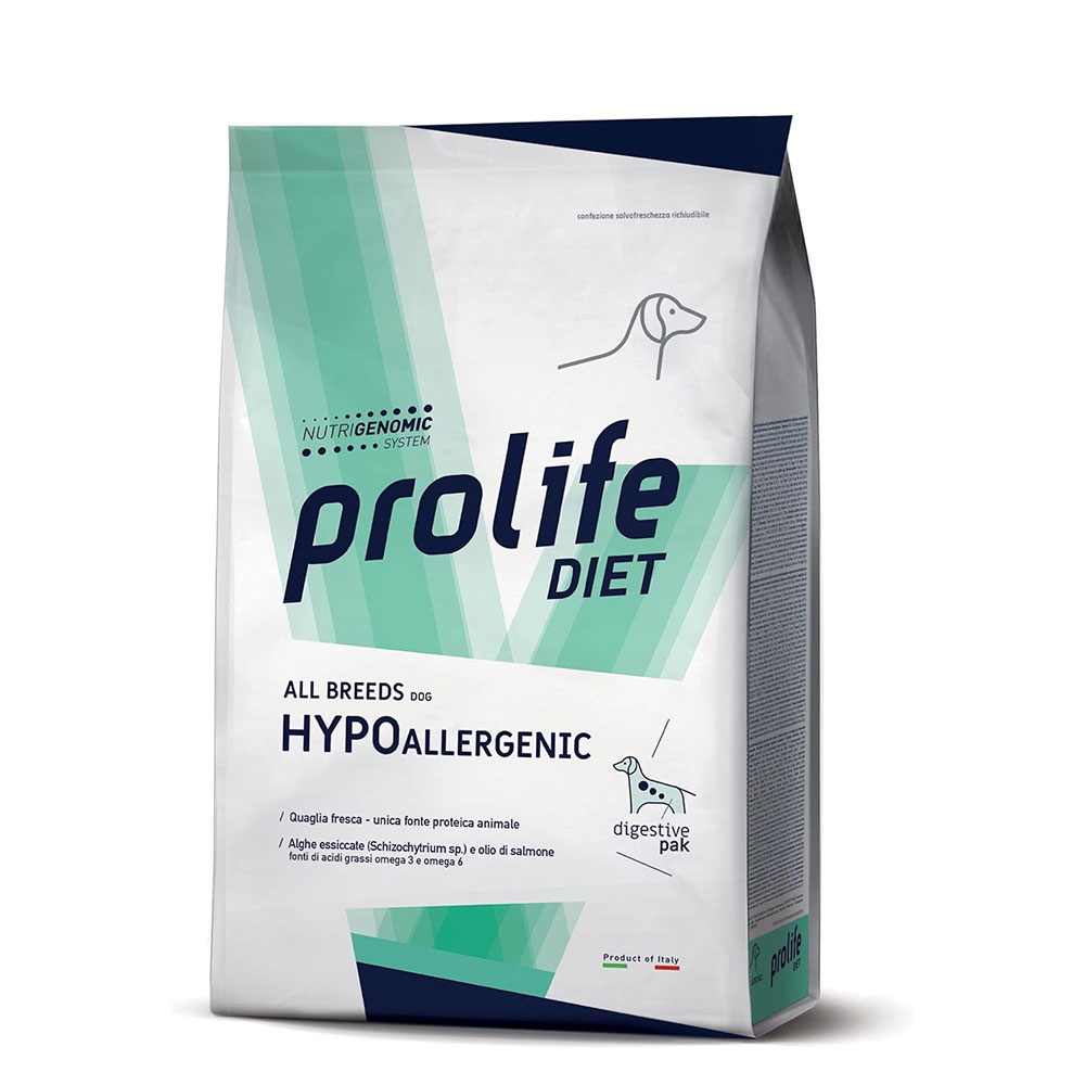 Prolife diet hypoallergenic all breeds dog 8kg