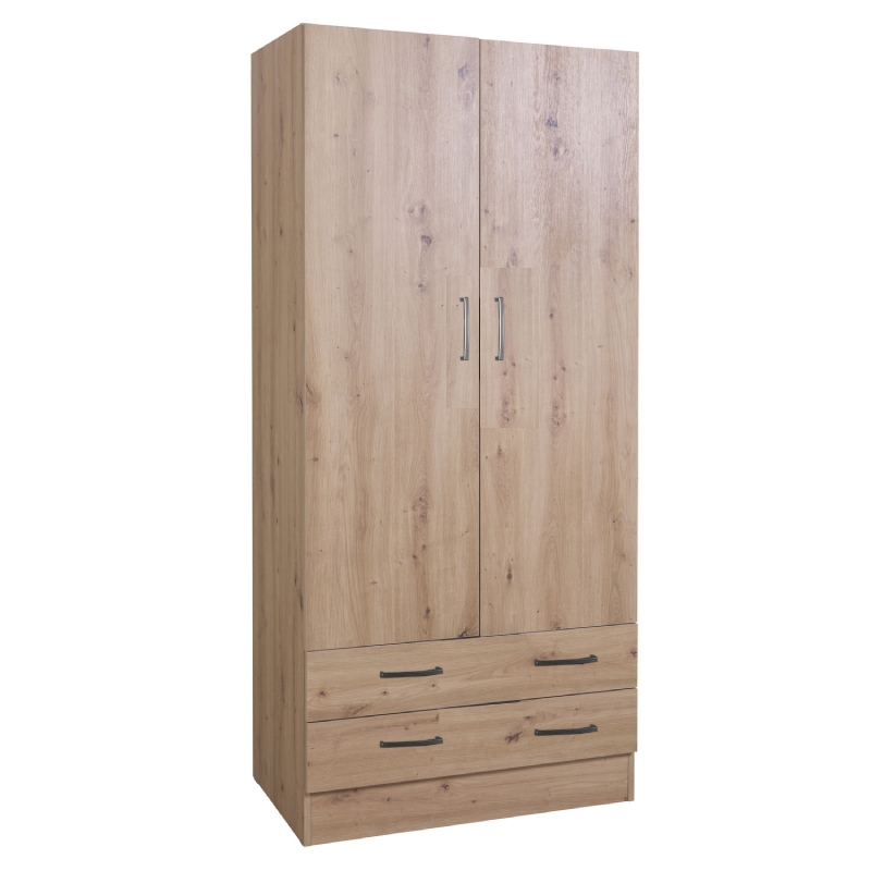 ARMADIO ESPRESSO 2 ANTE 82X47XH184CM ROVERE.